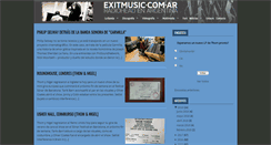 Desktop Screenshot of exitmusic.com.ar